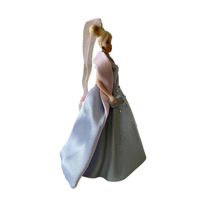 2004 Billions of Dreams Barbie Ornament Hallmark Ornament (Porcelain Barbie) QXC4009 Image4