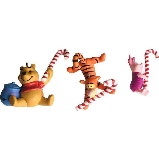 2004 Candy Cane Trio (Winnie the Pooh)