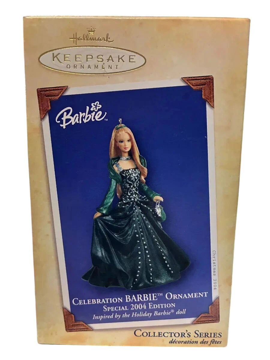 2004 Celebration Barbie Hallmark Ornament (Celebration Barbie) QX8604 Image2