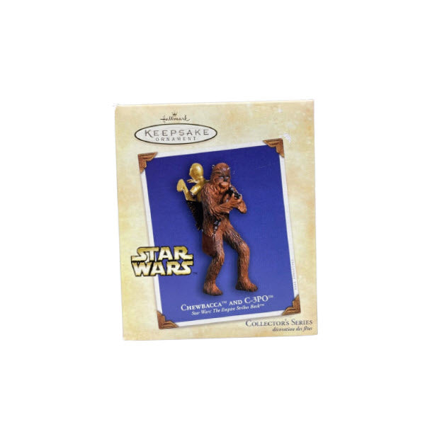2004 Chewbacca and C‑3PO Hallmark Ornament (Star Wars) QX8431
