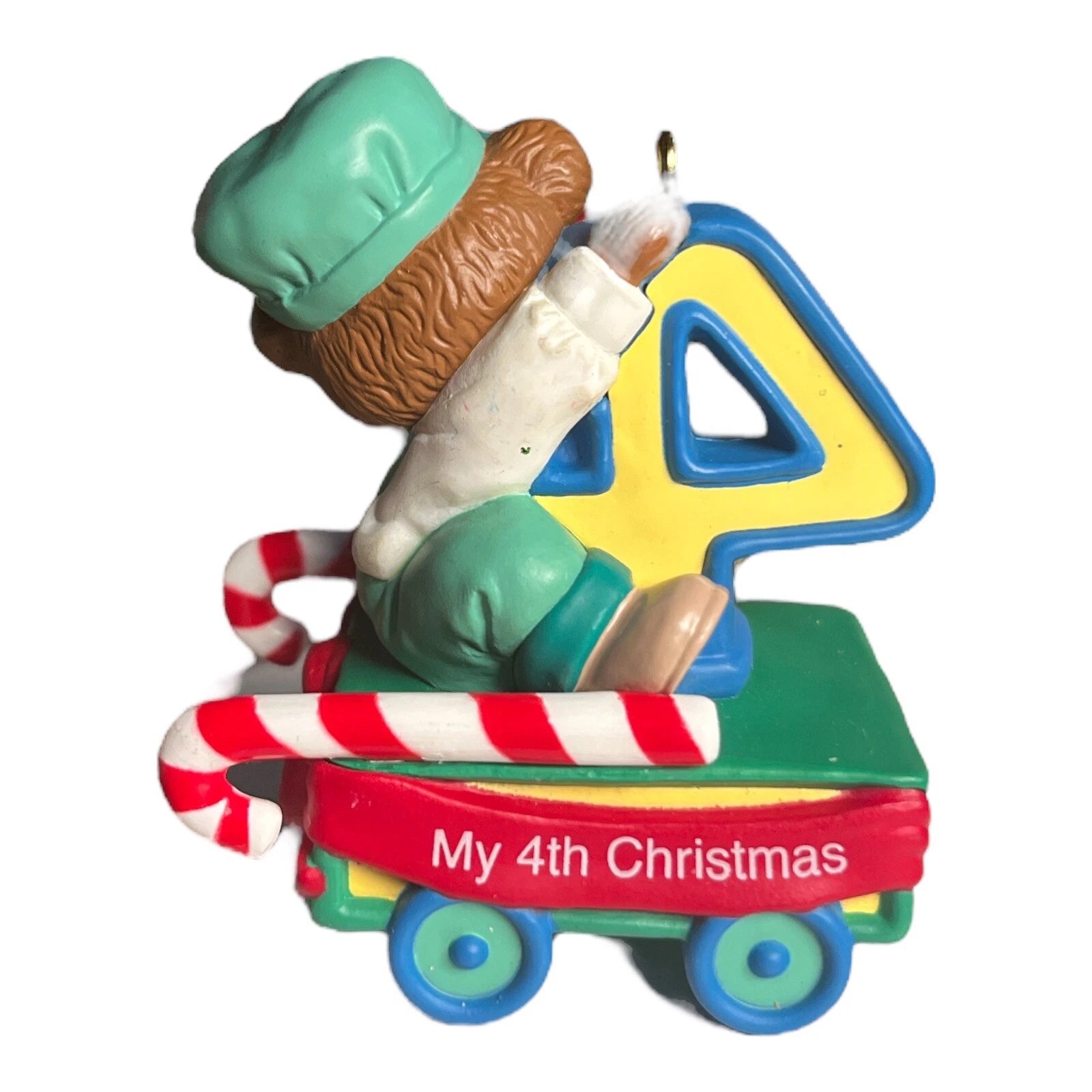 2004 Child's Fourth Christmas Hallmark Ornament (Child's Age Collection) QXG5771