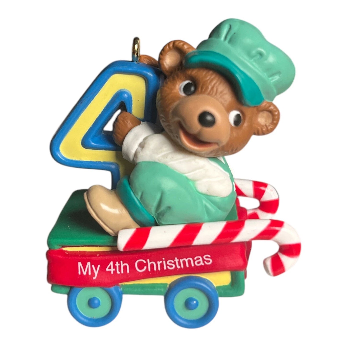 2004 Child's Fourth Christmas Hallmark Ornament (Child's Age Collection) QXG5771