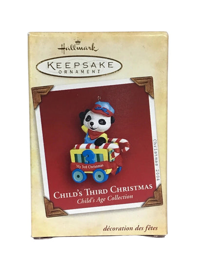 2004 Child's Third Christmas Hallmark Ornament (Child's Age Collection) QXG5764