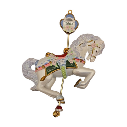 2004 Christmas-Go-Round (Carousel Ride) Carlton Cards Heirloom Ornament CXOR-082L Image1