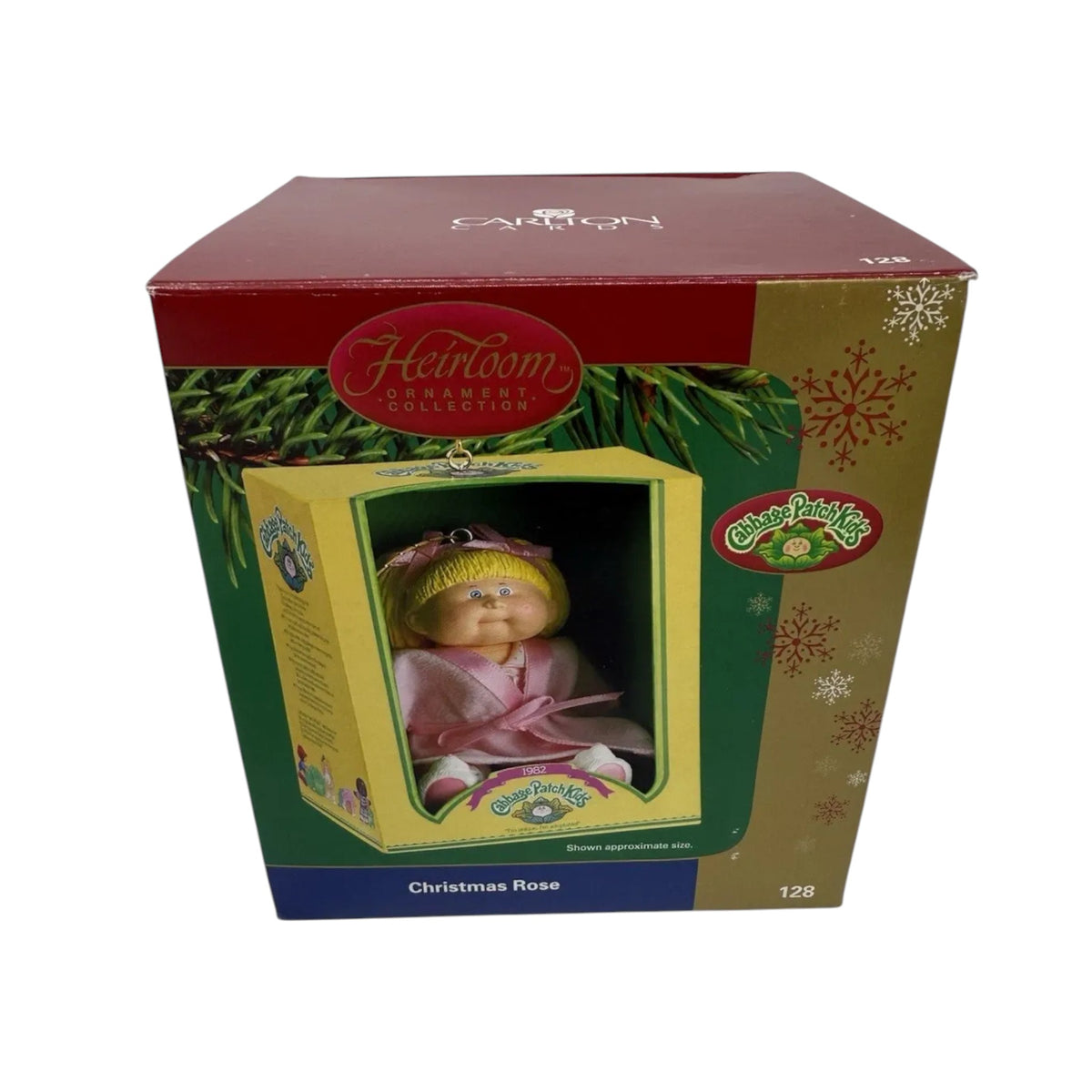2004 Christmas Rose — Cabbage Patch Kids (Doll) Carlton Cards Heirloom Ornament CXOR-128L Image2
