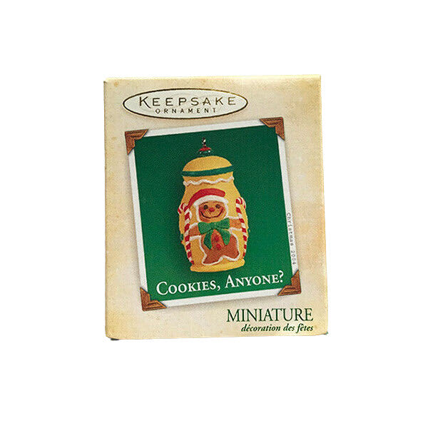2004 Cookies, Anyone? Hallmark Ornament (Gingerbread) WD3037