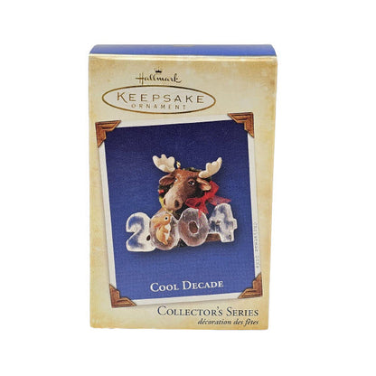 2004 Cool Decade #5 -Moose Hallmark Ornament (Cool Decade) QX8134