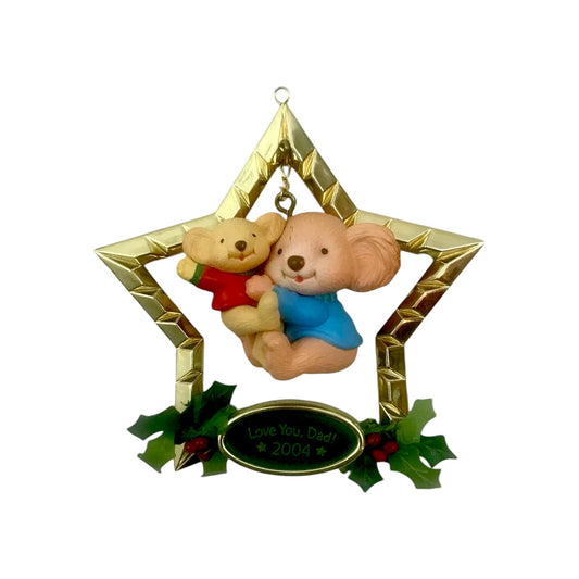 2004 Dad Carlton Cards Ornaments (Family) CXOR-030L Image1