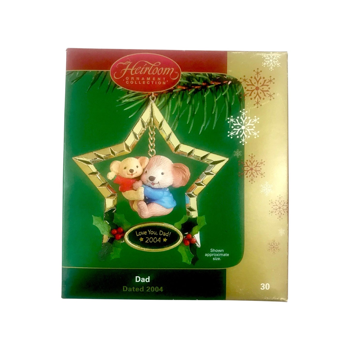 2004 Dad Carlton Cards Ornaments (Family) CXOR-030L Image2