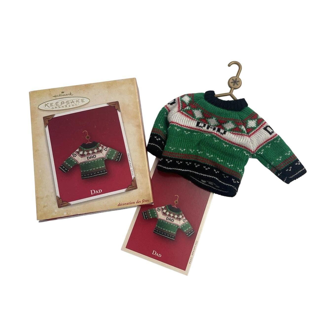 2004 Dad Hallmark Ornament (Family) QXG5551 Image4
