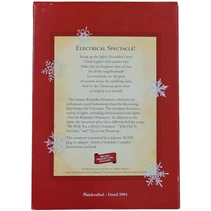 2004 Electrical Spectacle! Hallmark Ornament (Magic Village) QLX7624