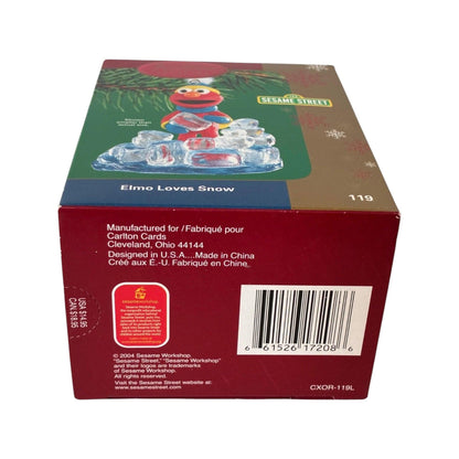 2004 Elmo Loves Snow (Sesame Street) Carlton Cards Heirloom Ornament CXOR-119L Image8