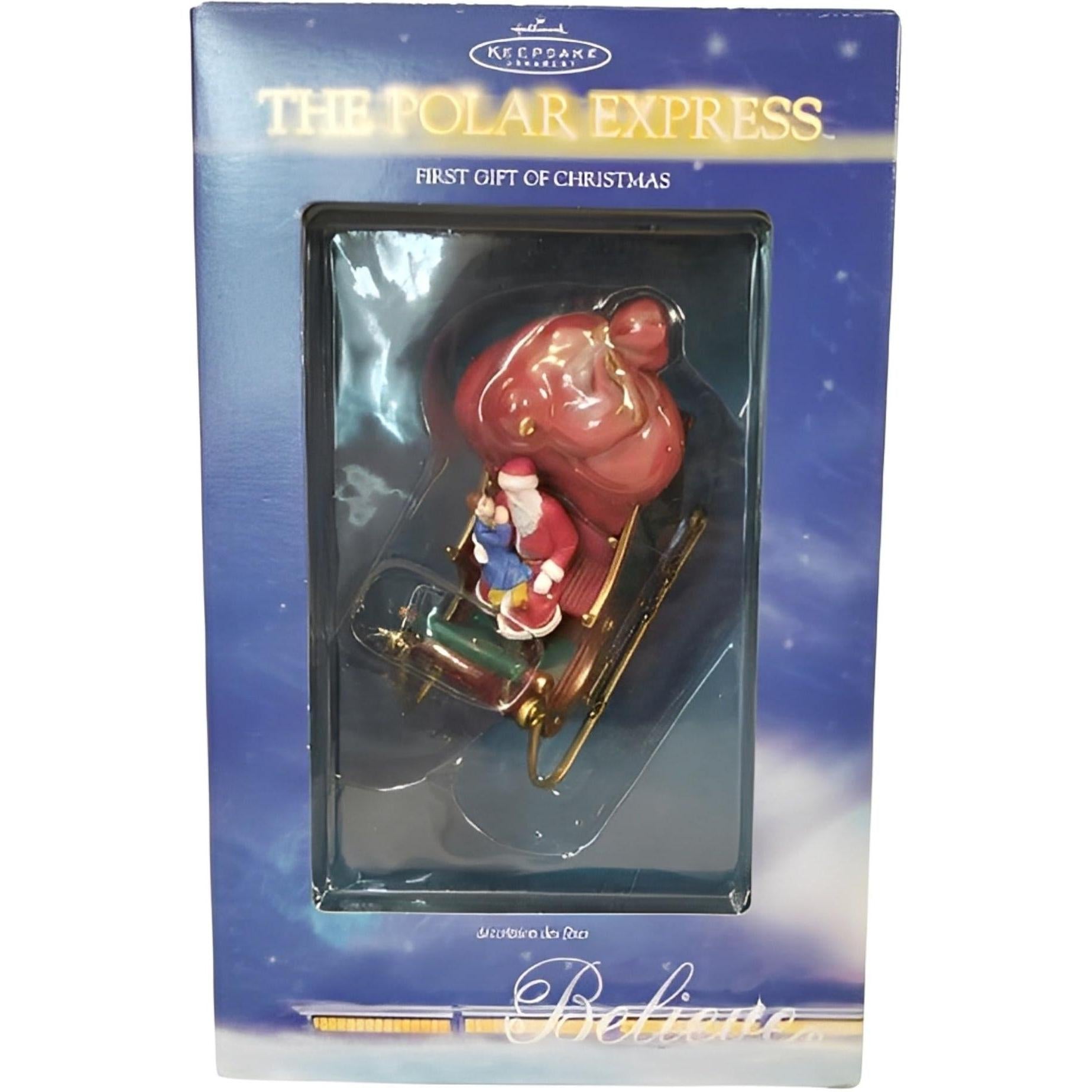 2004 First Gift of Christmas Hallmark Ornament (The Polar Express) QSR5811