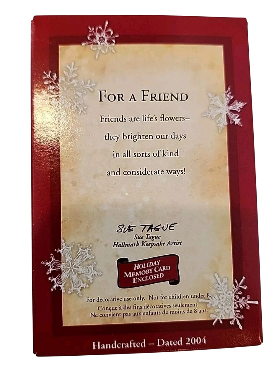 2004 For a Friend Hallmark Ornament (Bird) QXG5604