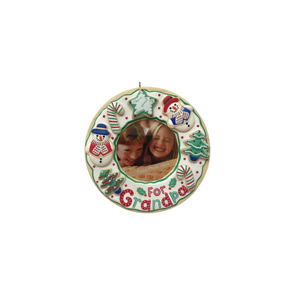2004 For Grandpa Hallmark Ornament (Photo Holder) QXG5581 Image1
