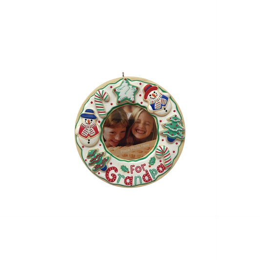 2004 For Grandpa Hallmark Ornament (Photo Holder) QXG5581 Image1