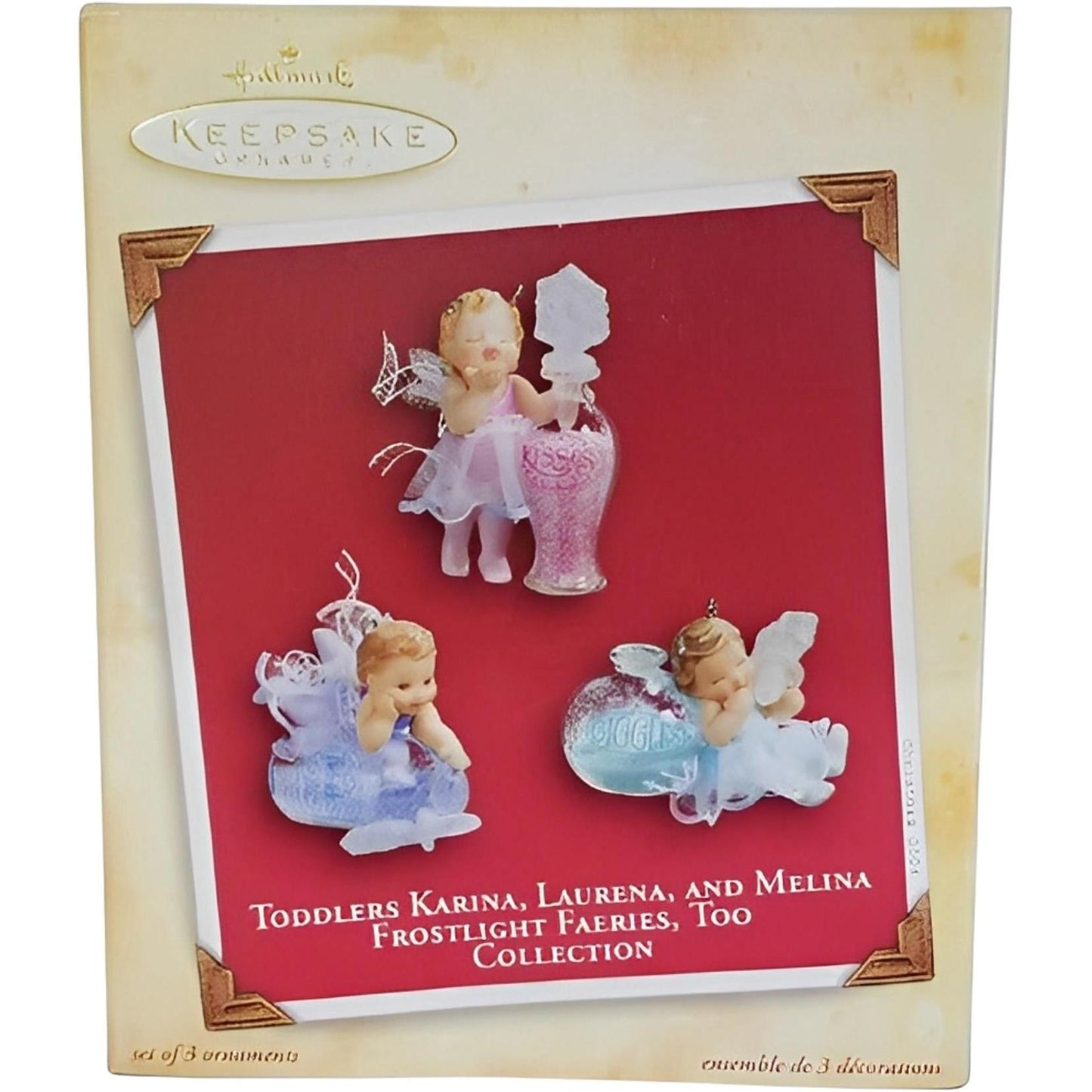 2004 Frostlight Baby Faeries, Too Collection Hallmark Ornament (Frostlight Faeries) QXG5531