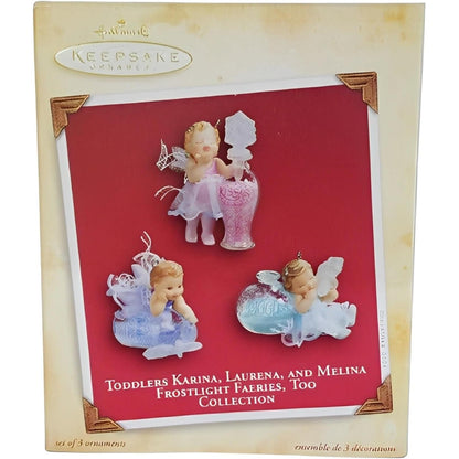 2004 Frostlight Baby Faeries, Too Collection Hallmark Ornament (Frostlight Faeries) QXG5531