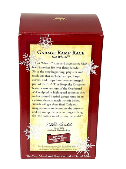 2004 Garage Ramp Race Hallmark Ornament (Hot Wheels) QXI8631 Image6