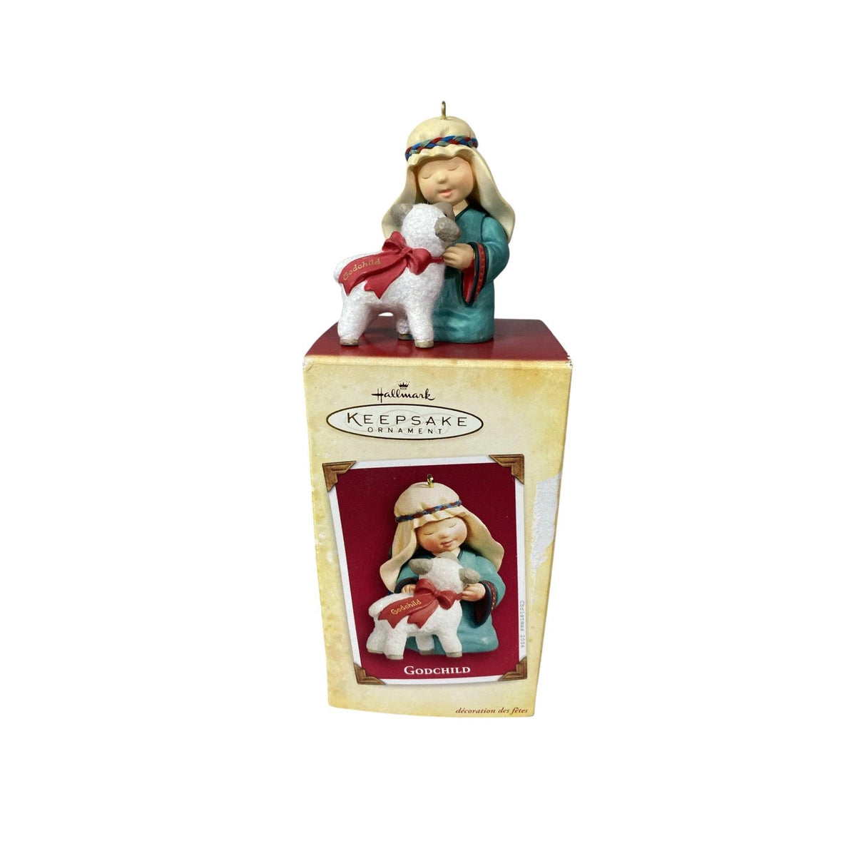 2004 Godchild Hallmark Ornament (Shepherd) QXG5644 Image3