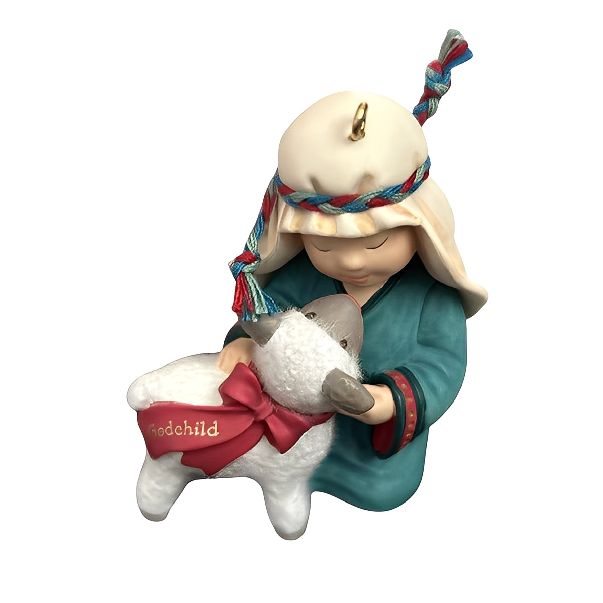 2004 Godchild Hallmark Ornament (Shepherd) QXG5644