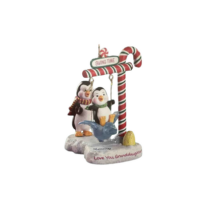 2004 GrandDaughter Carlton Cards Ornaments (Penguins) CXOR-038L Image1