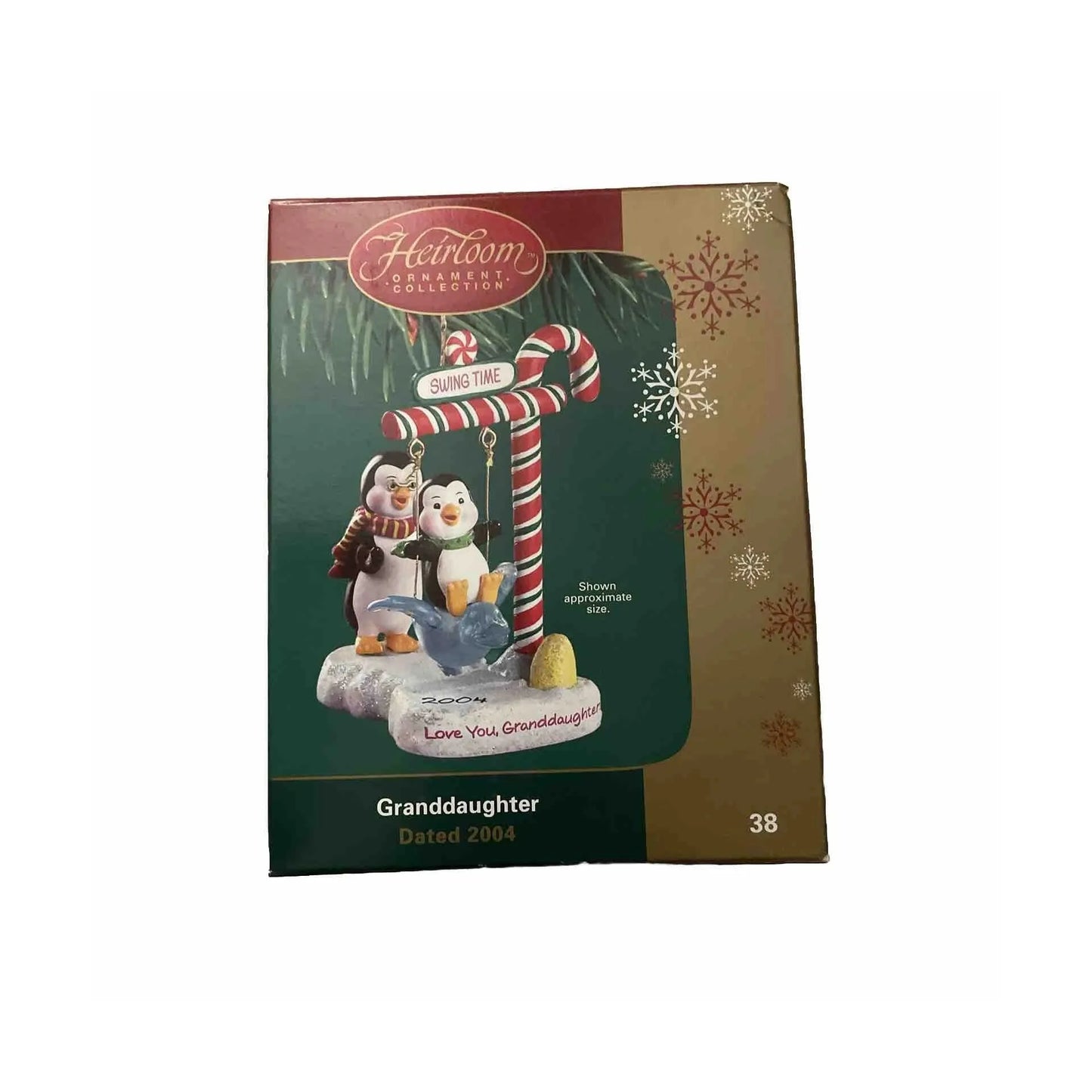 2004 GrandDaughter Carlton Cards Ornaments (Penguins) CXOR-038L Image2