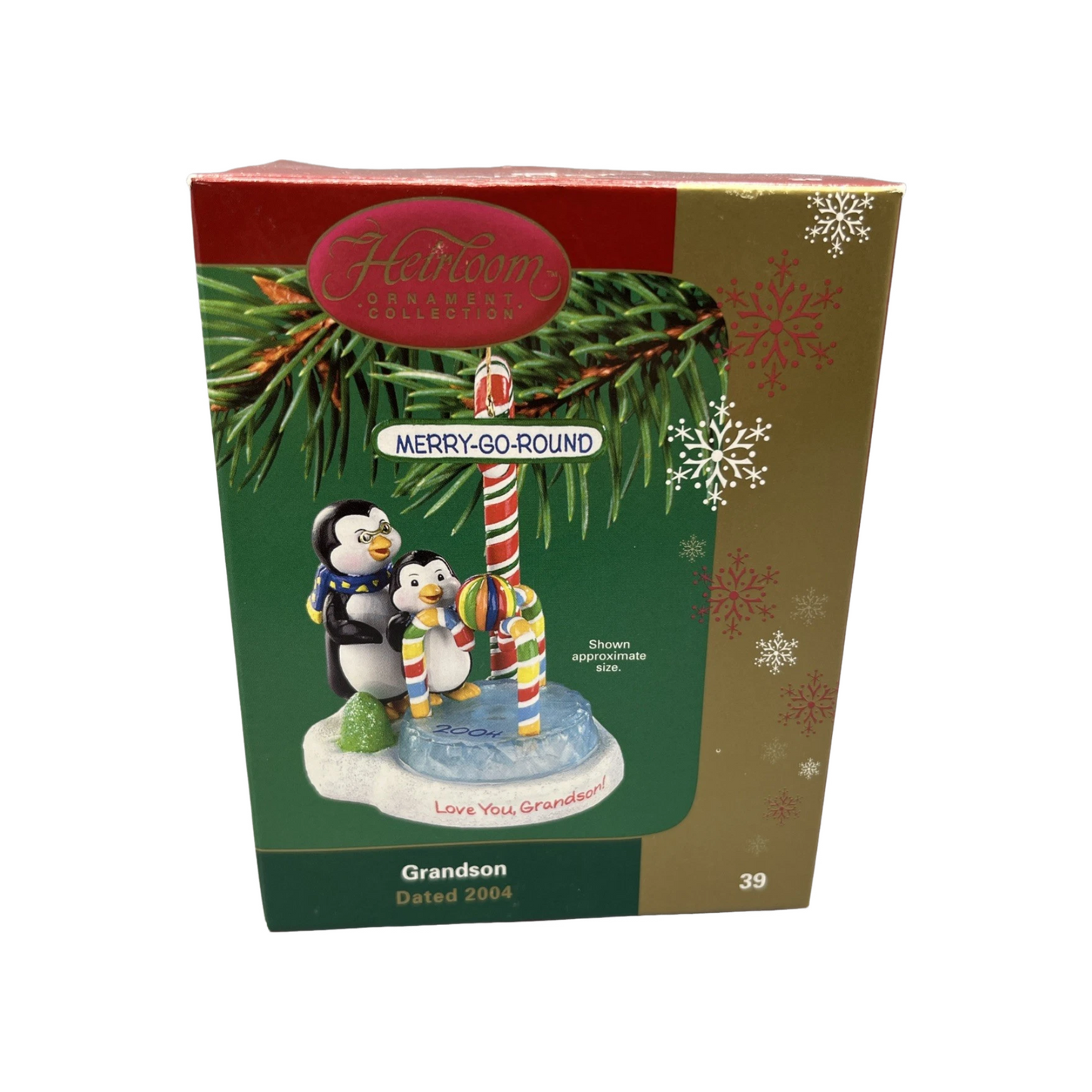 2004 GrandSon Carlton Cards Ornaments (Penguins) CXOR-039L Image2