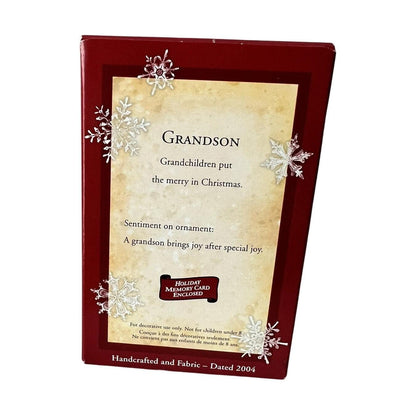 2004 GrandSon Hallmark Ornament (GrandSon) QXG5564 Image5
