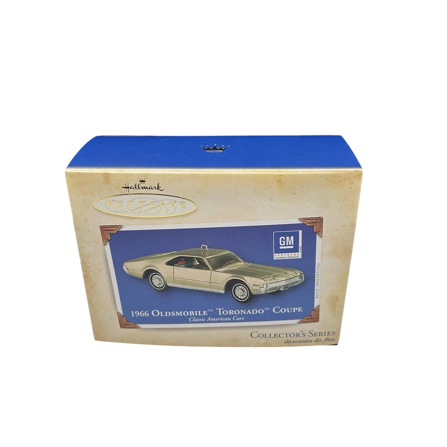 2004 Hallmark Ornament (1966) Oldsmobile Toronado Coupe Hallmark Ornament (Classic American Cars) QX8151 Image2