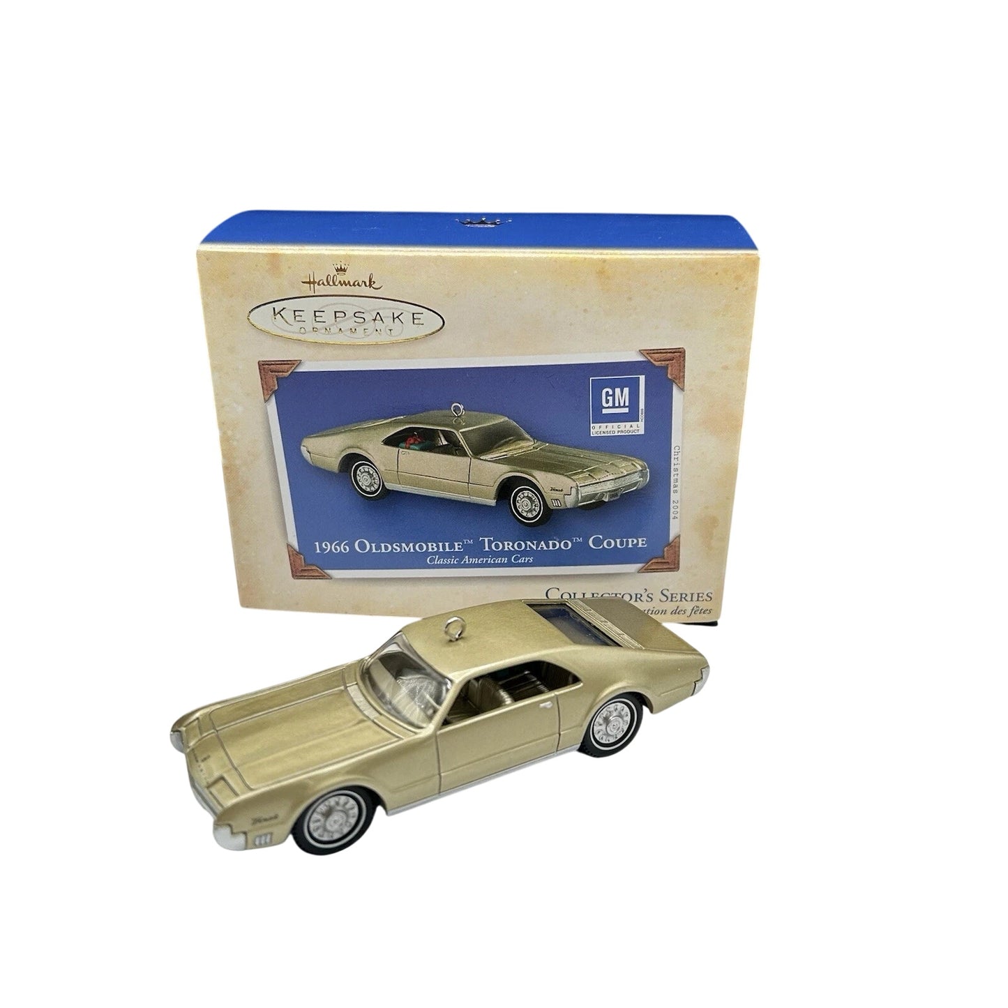 2004 Hallmark Ornament (1966) Oldsmobile Toronado Coupe Hallmark Ornament (Classic American Cars) QX8151 Image4