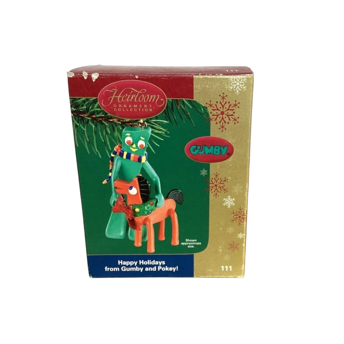 2004 Happy Holidays from Gumby and Pokey! (Gumby) Carlton Cards Heirloom Ornament CXOR-111L Image2