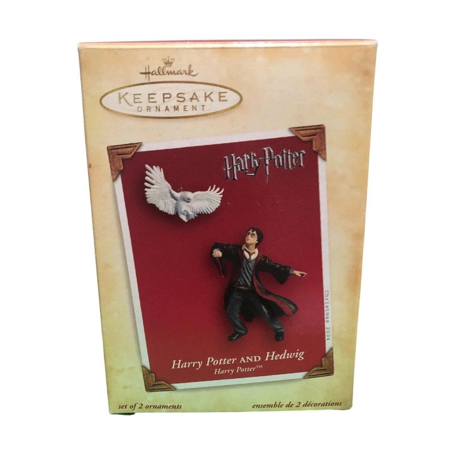 2004 Harry Potter and Hedwig Hallmark Ornament (Harry Potter) QXI4044 Image2