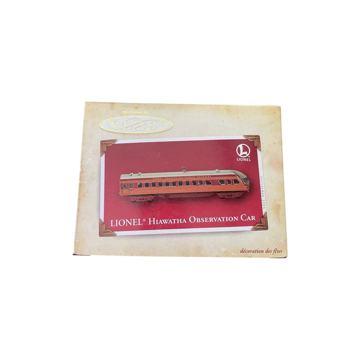 2004 Hiawatha Observation Car Hallmark Ornament (Lionel) QXI4104 Image2