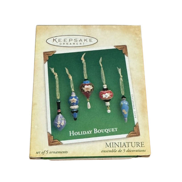 2004 Holiday Bouquet Hallmark Ornament (Flowers) QXM5244