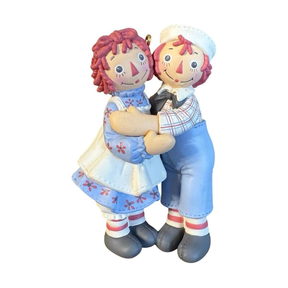 2004 Holiday Hug Hallmark Ornament (Raggedy Ann & Andy) QXI5284 ...
