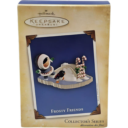 2004 Ice Skating Hallmark Ornament (Frosty Friends) QX8331