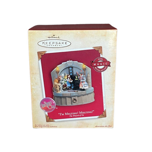 2004 I'm Melting! Melting! Hallmark Ornament (The Wizard of Oz) QXI4024