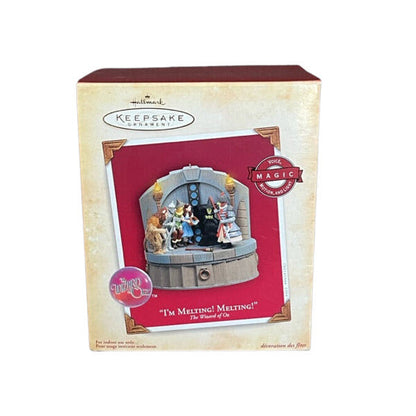 2004 I'm Melting! Melting! Hallmark Ornament (The Wizard of Oz) QXI4024