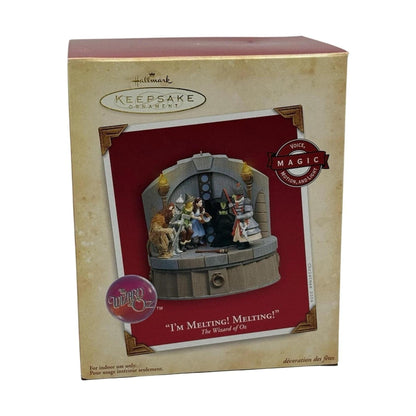 2004 I'm Melting! Melting! Hallmark Ornament (The Wizard of Oz) QXI4024 Image2