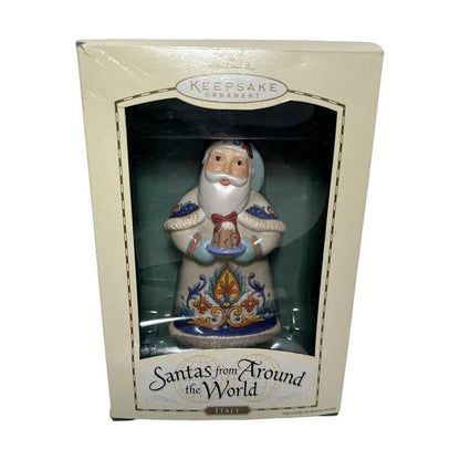 2004 Italy Hallmark Ornament (Santa's from Around the World) QP1724 Image2