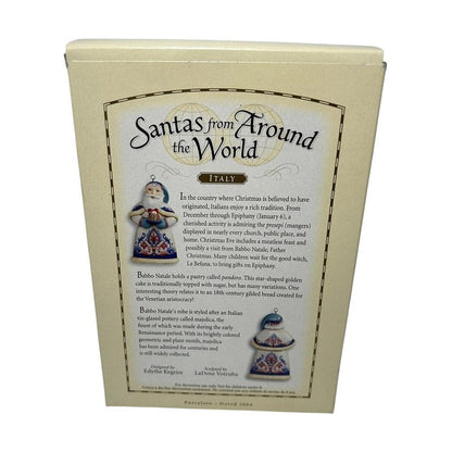2004 Italy Hallmark Ornament (Santa's from Around the World) QP1724 Image7