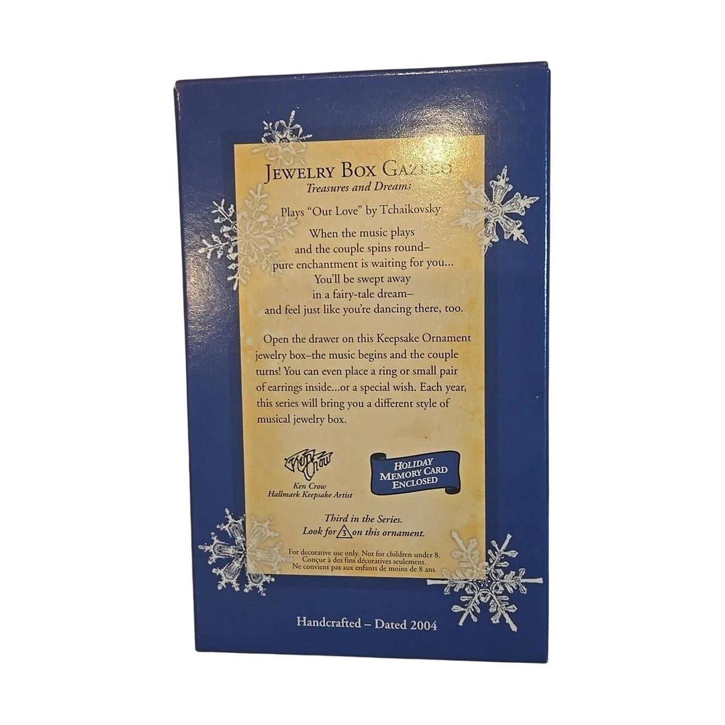 2004 Jewelry Box Gazebo Hallmark Ornament (Treasures and Dreams) QX8121 Image6