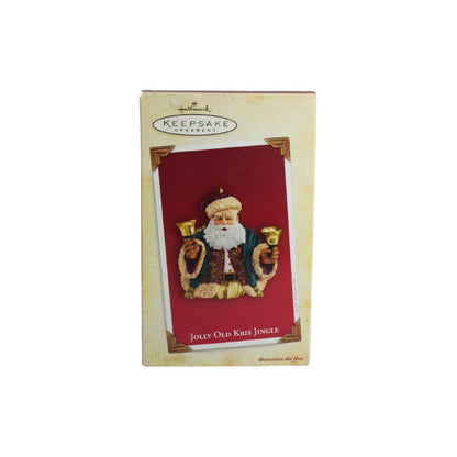 2004 Jolly Old Kris Jingle Hallmark Ornament (Santa Claus) QXG5501