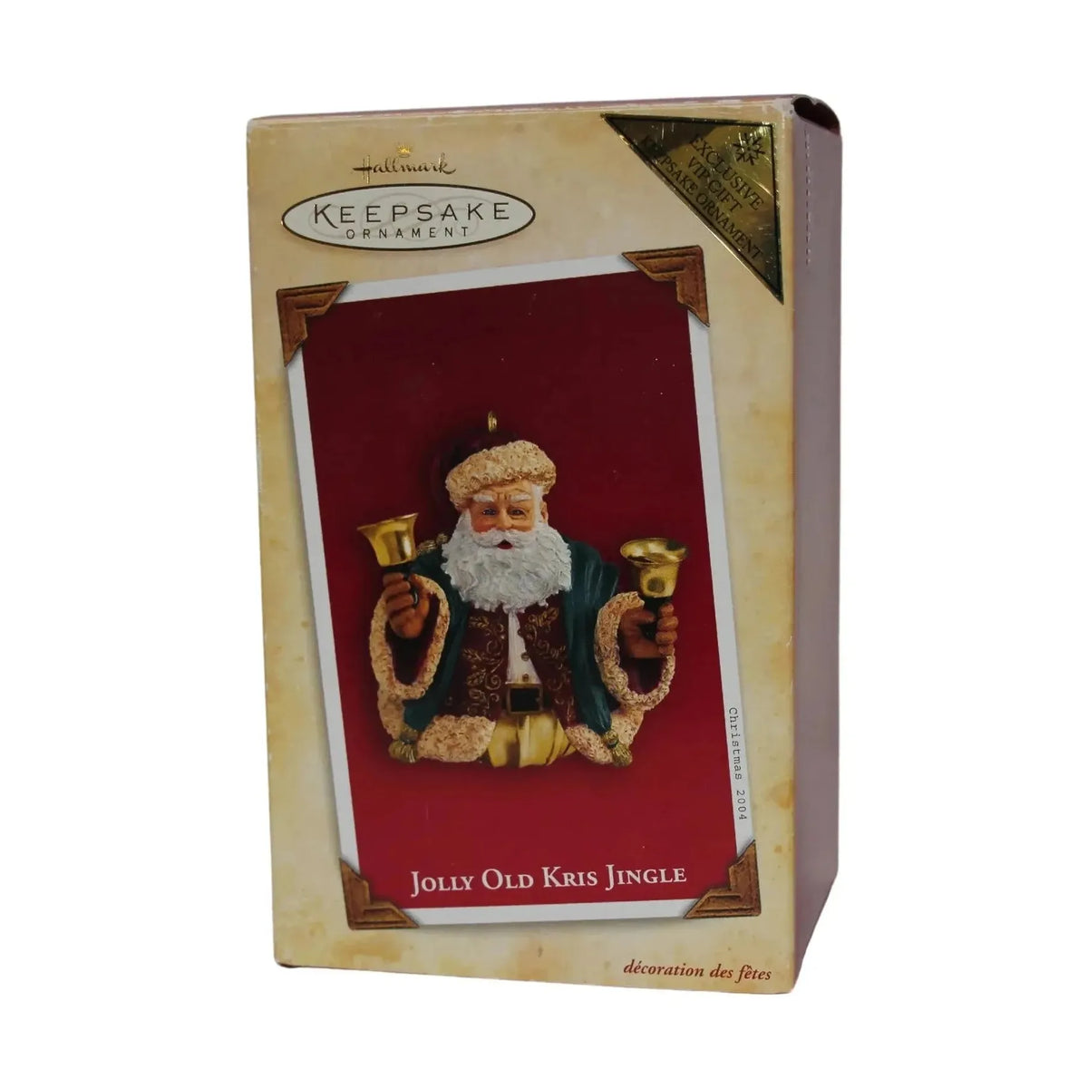 2004 Jolly Old Kris Jingle Hallmark Ornament (Santa Claus) QXG5501 Image2
