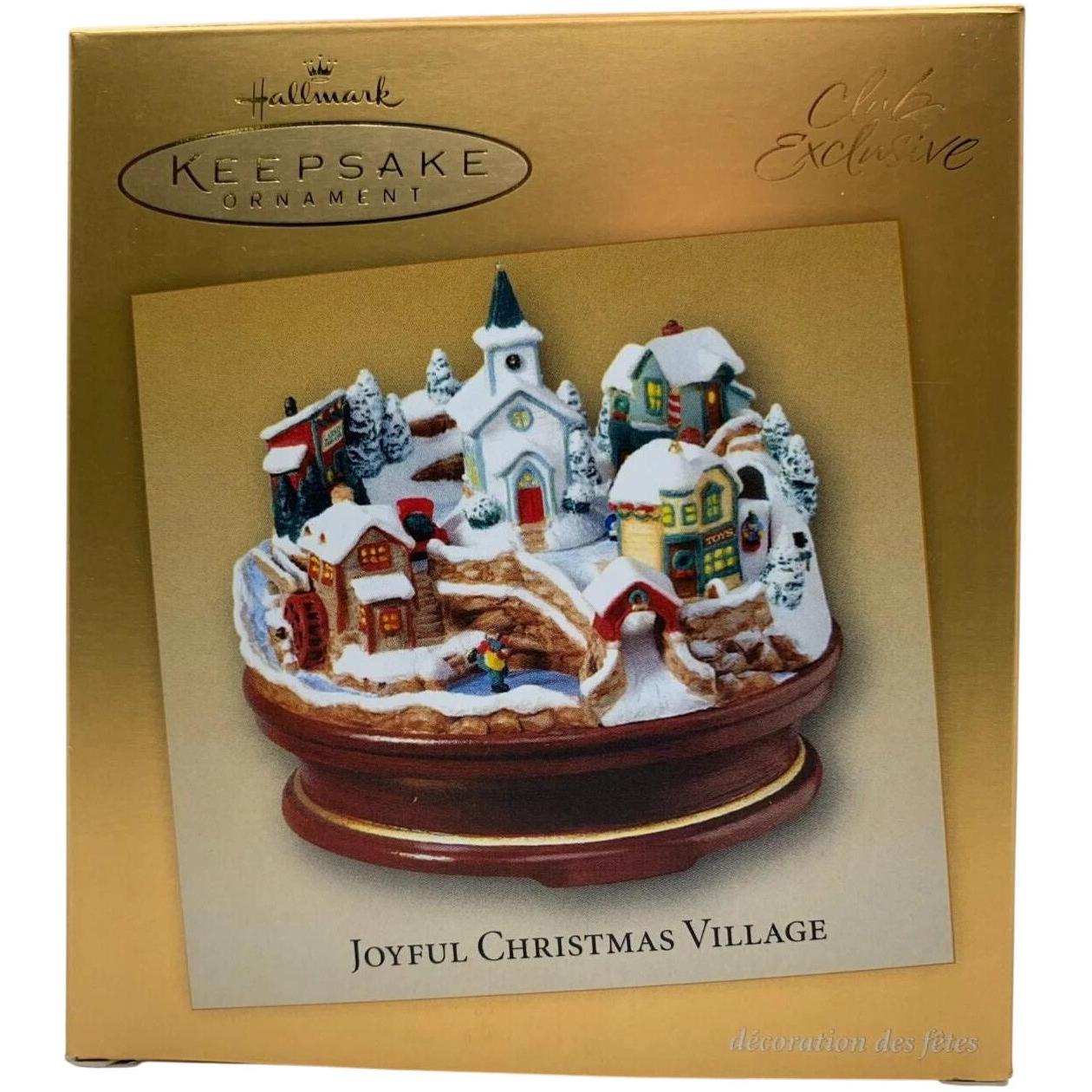 2004 Joyful Christmas Village Hallmark Ornament (Magic Village) QXC4007