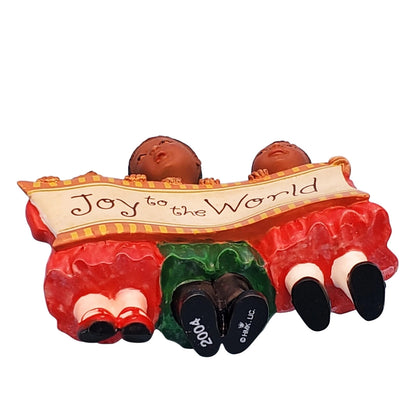 2004 Joyful Trio Hallmark Ornament (Joy to the World) QXG5481