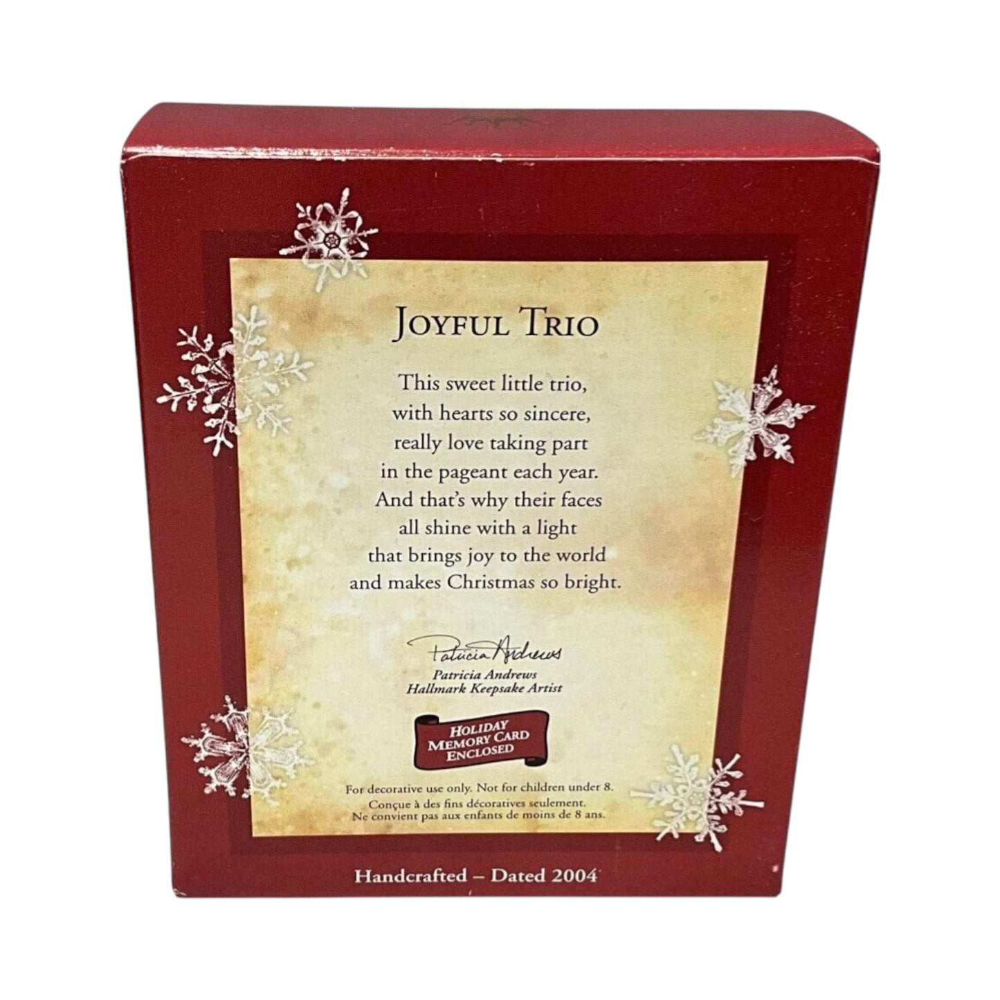 2004 Joyful Trio (Joy to the World)