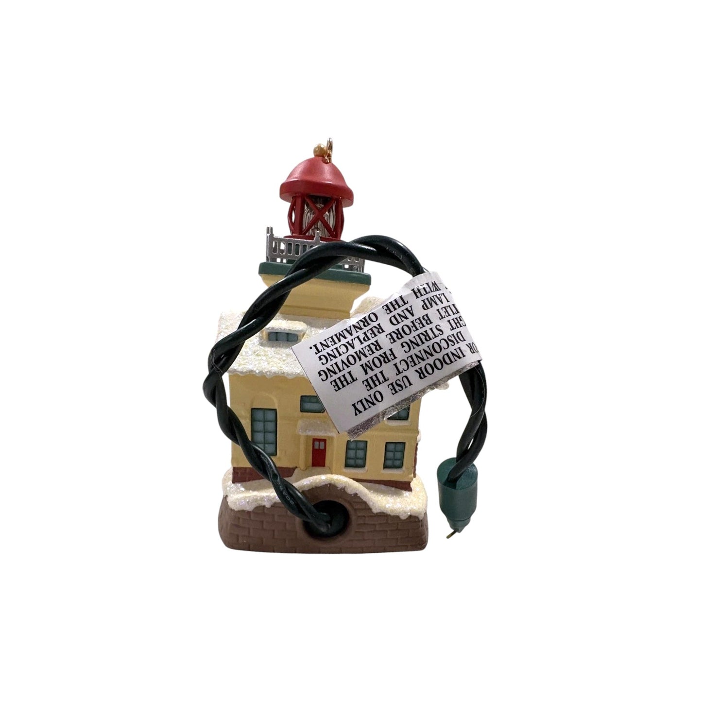 2004 Lighthouse Greetings Hallmark Ornament (Lighthouse Greetings) QX8104 Image4