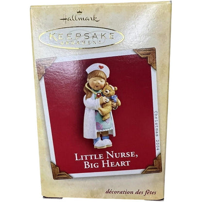 2004 Little Nurse, Big Heart Hallmark Ornament (Nurse) QXG5424